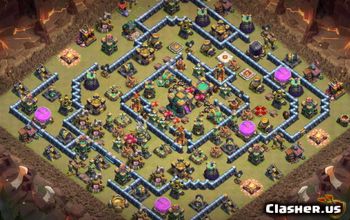Town Hall 14 CoC Base Layouts & Maps - Copy & Link #17061