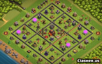 CoC Town Hall 10 Base Layouts: Trophy, Farming & Maps #17091