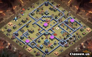 Town Hall 13 - CoC Base Maps Links - Clash of Clans | Clasher.us