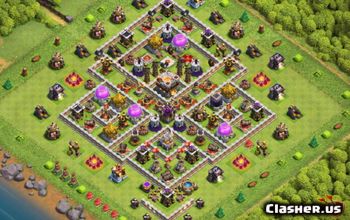 CoC Town Hall 11 Base Layouts: Farming & Trophy Maps #17213