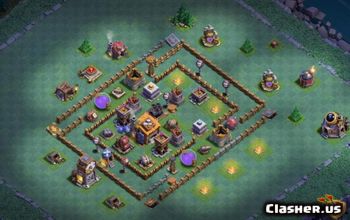 CoC Builder Hall 7 Base Layouts: Farming & Trophy Maps #17251