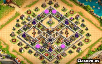 CoC Town Hall 11 Base Layouts: Farming, War & Trophy Maps #17283