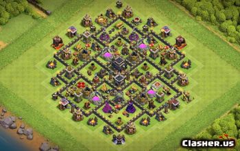 CoC Town Hall 9 Base Layouts: Farming, Trophy & Maps #17323