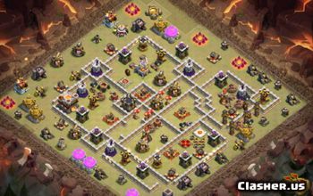 CoC Town Hall 11 Base Layouts: Home, Farming & Trophy Maps #17367