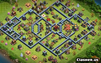 CoC Town Hall 14 Base Layouts - Farming & Home Village Maps #17511