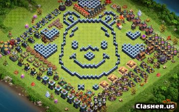 CoC Town Hall 14 Base Layouts & Maps - Copy & Progress #17555