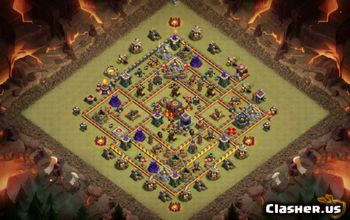 Top CoC Base Layouts: Town Hall 10, War & Trophy Maps #26992