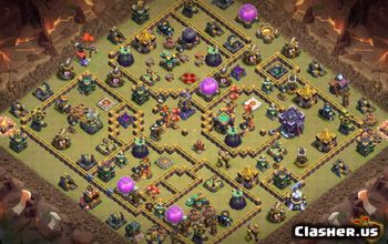 CoC Town Hall 15 Base Layouts & Maps for Home, War #27056