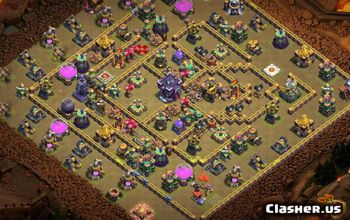 Town Hall 15 Base Layouts: War, Trophy & CoC Maps #27136