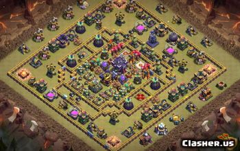 CoC Town Hall 15 Base Layouts & Maps | War & Trophy Defense #27270