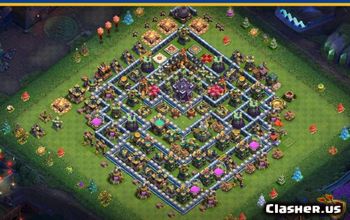 CoC Town Hall 15 Base Layouts & Maps | War, Trophy & Home Village #27560