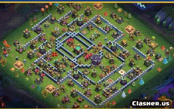 CoC Town Hall 15 Base Layouts & Maps | War, Trophies & Home Village #27564