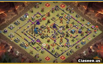 CoC Town Hall 12 Base Layouts & Maps | Home, War, Trophy #27579