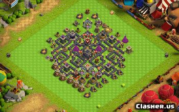 CoC Town Hall 9 Base Layouts & Maps | Trophy & Farming Bases #27842