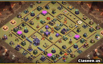 CoC Town Hall 15 Base Layouts & Maps | War, Farming & Trophy Bases #28127