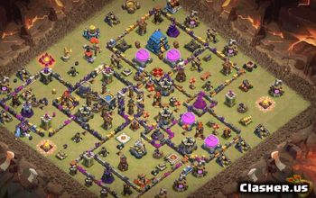CoC Town Hall 12 Base Layouts & Link Collection | War & Home Village #28195