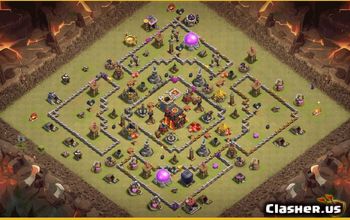 Clash of Clans Base Layouts | Town Hall 10, War & Trophy Maps #28967