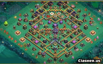 CoC Town Hall 15 Base Layouts & Map Links | Trophy & War Bases #28989