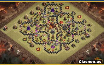 CoC Base Layouts for Town Hall 10 | War, Farm, Trophy & More #29204
