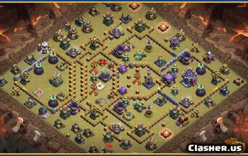 CoC Town Hall 15 Base Layouts & Maps | Home Village & War Bases #29219