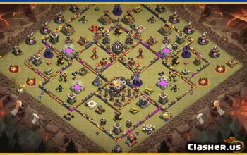 Clash of Clans Base Layouts & Links | Town Hall 11, War, Farming #29239