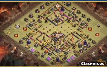 CoC Base Layouts Copy & Link | Town Hall 11, War, Trophy & More #29241