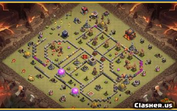 CoC Town Hall 10 Base Layouts & Links | War & Home Village #29252