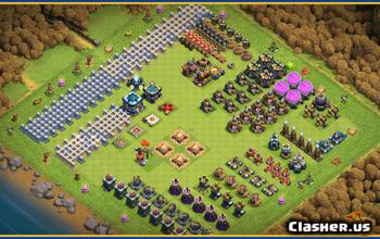 Clash of Clans Town Hall 13 Base Layouts & Guides #29259