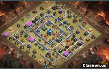 Clash of Clans Town Hall 13 Base Layouts & Maps | CoC Guide #29261
