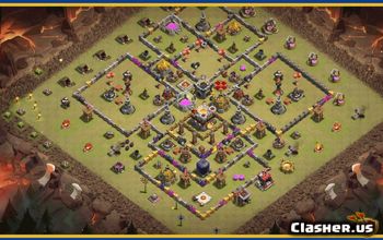 CoC Base Layouts for Town Hall 11 | War, Trophy, Home Village #29467