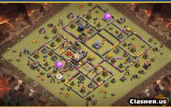 CoC Town Hall 11 Base Layouts & Map Links | War, Trophy & Home Village #29515