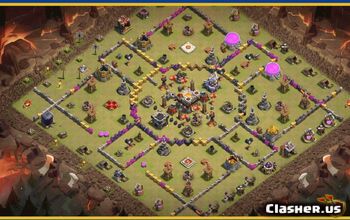 CoC Town Hall 11 Base Layouts & Maps | Home, War & Trophy Bases #29727