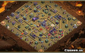 Clash of Clans Base Layouts & Links | Town Hall 15, War & Trophy Bases #29806