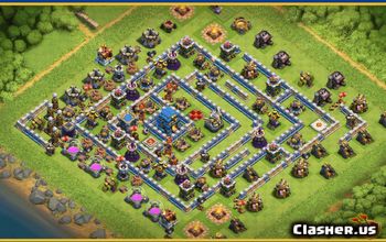 CoC Town Hall 12 Base Layouts & Links | War, Trophy & Home Village #29879