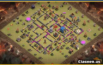 CoC Town Hall 12 Base Layouts & Maps | Home, Trophy, War #29934