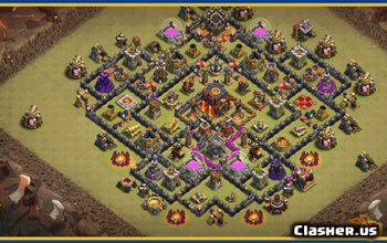 Clash of Clans Base Layouts & Copy Links - Town Hall 10 & More #29998