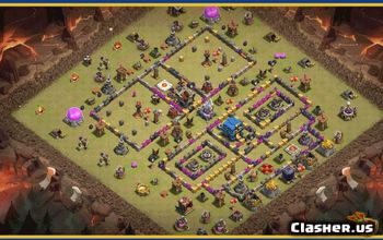 CoC Town Hall 12 Base Layouts – War, Trophy & Home Village Maps #30034