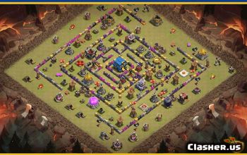 CoC Town Hall 12 Base Layouts & Maps | Home, War & Trophy Bases #30040