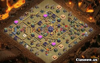 CoC Town Hall 15 Base Layouts & Maps | Home, War & Trophy Bases #30121