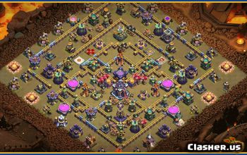 CoC Town Hall 15 Base Layouts & Map Links | Home, War, Trophy #30168