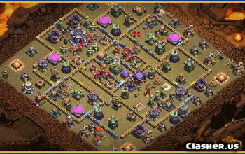 Copy Town Hall 15 Base Layouts | War, Trophy & More #30179