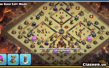 Copy CoC Town Hall 10 Base Layouts | War, Trophy & More #30346