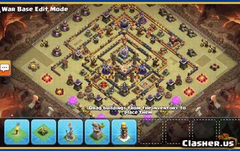 CoC Town Hall 11 Base Layouts & Links | War, Trophy & More #30385