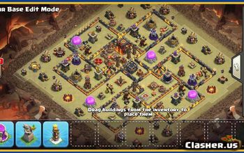 CoC Town Hall 10 Base Layouts & Links | War, Trophy, Home Village #30402
