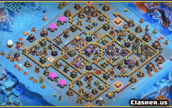 Clash of Clans Base Layouts: Town Hall 15, War & Trophy Bases #30456