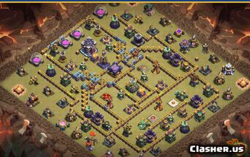 CoC Town Hall 15 Base Layouts & Links | War, Trophy, Home Village #30520