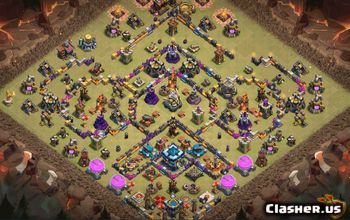 Clash of Clans Base Layouts CoC Town Hall 13 & More #30695