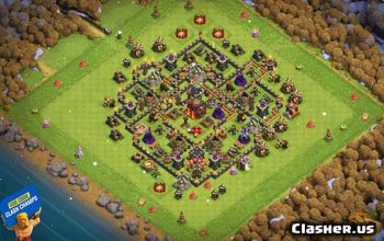 CoC Base Layouts & Copy Link | Town Hall 10, Farming & Trophy Bases #30713