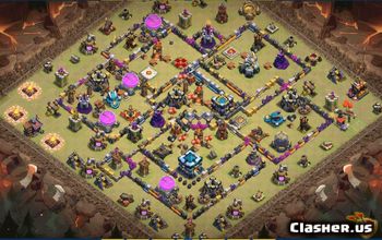 Copy CoC Town Hall 13 Base Layouts | War, Trophy & More #30791