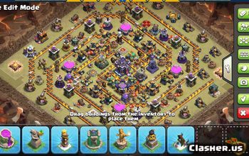 CoC Town Hall 15 Base Layouts & Links – War & Trophy Maps #30916